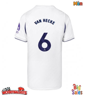 Tottenham Hotspur Jan Paul van Hecke #6 Replica Home Stadium Shirt 2026-27 Short Sleeve